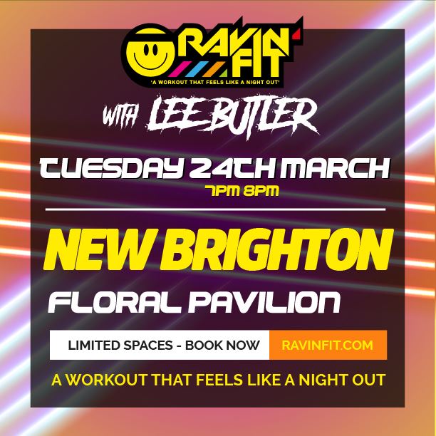 We come to New Brighton on 24th March!
Book your class now at ravinfit.com