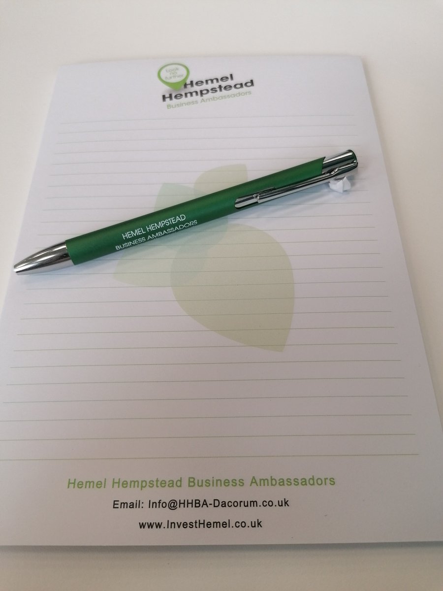 Invest in Hemel (@investhemel) on Twitter photo We are always looking at ways to promote Hemel Hempstead Business Ambassadors - look at our new notebooks and pens. They were produced for us by new member <a href="/julie_bluemole/">Blue Mole Promotions</a> available to all members at our March 25th event <a href="/ShendishManor/">Shendish Manor</a> We are always looking at ways to promote Hemel Hempstead Business Ambassadors - look at our new notebooks and pens. They were produced for us by new member <a href="/julie_bluemole/">Blue Mole Promotions</a> available to all members at our March 25th event <a href="/ShendishManor/">Shendish Manor</a>