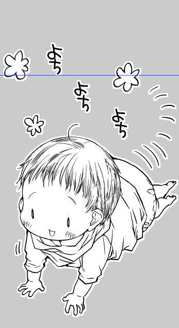 今やってる原稿に赤ちゃん出てくるんですけどとにかくかわいくて描いてて元気になるので赤ちゃんはスゴイ 