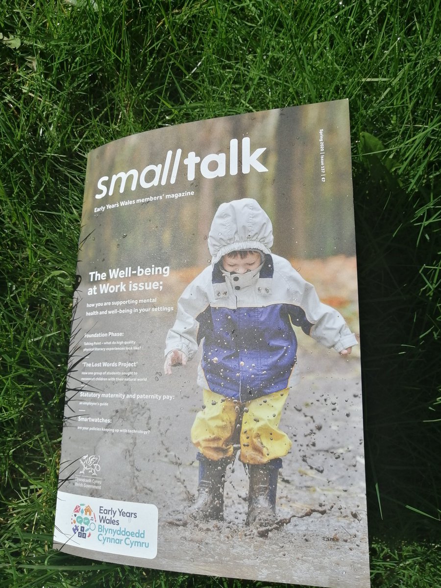 nature_kin's tweet photo. The latest edition of @EarlyWales #smalltalk magazine has just arrived. Check out the #lostwords article from @PavlaBoulton and our contribution on the benefits of an #outdoorchildhood.
#naturekindergarten #naturepedagogy #thenatureofchildhood https://t.co/iV1p1e3ohN