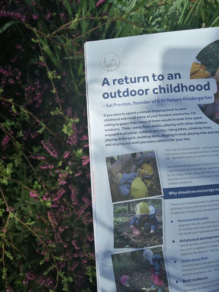 nature_kin's tweet photo. The latest edition of @EarlyWales #smalltalk magazine has just arrived. Check out the #lostwords article from @PavlaBoulton and our contribution on the benefits of an #outdoorchildhood.
#naturekindergarten #naturepedagogy #thenatureofchildhood https://t.co/iV1p1e3ohN