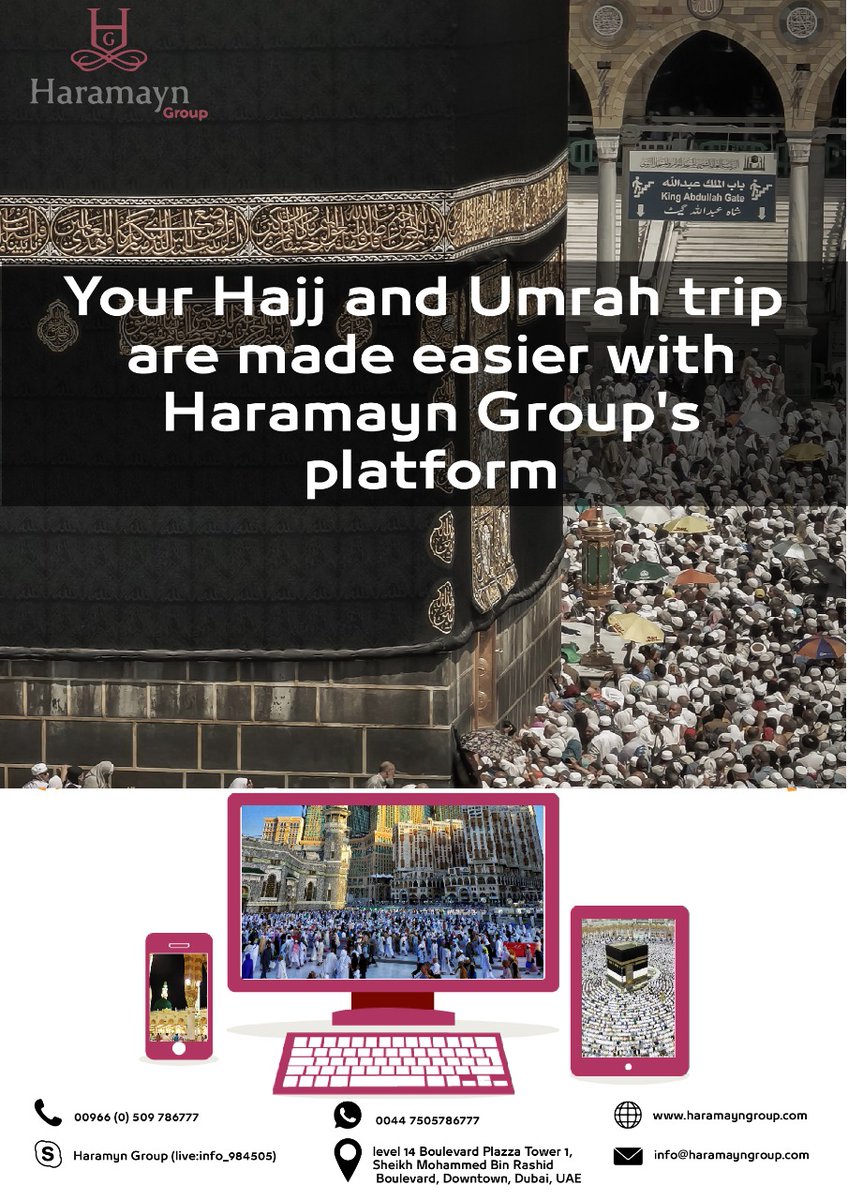 Haramayn_Group's tweet photo. #haramayngroup #umrahsolution #umrahbookings #b2b #company #umrah #hajjumrah #hajj #transfers #bookumrah #umrahoperators #hotelsoftware #saudiarabia https://t.co/xipMpsdJzr