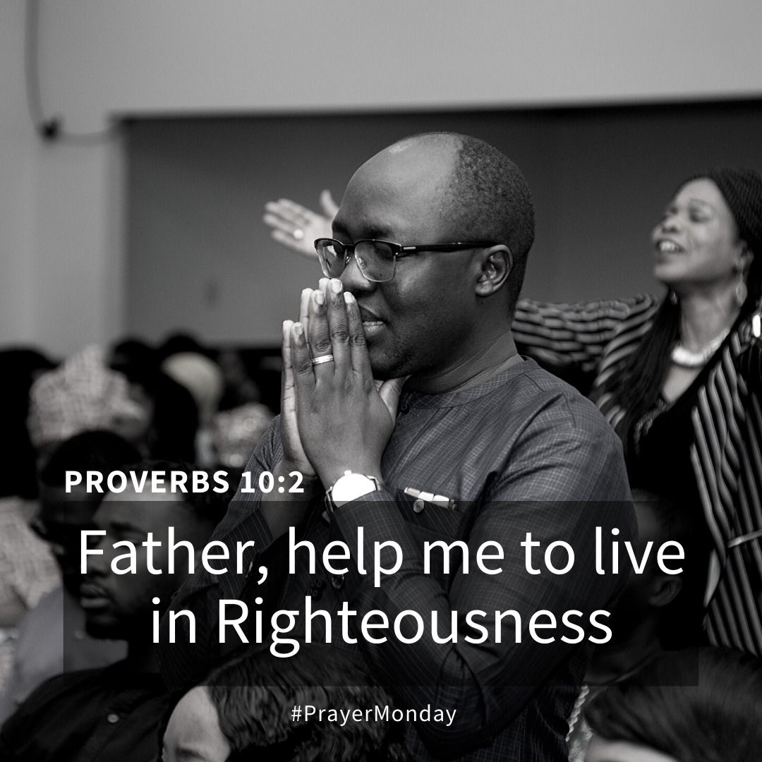 thekingscov's tweet photo. Father Lord, I want to live to please you! Help me to maintain the standard of righteousness that You seek!

Meditate on this prayer as you go about your daily activities! Have a blessed day!

#Righteousness #PrayerMonday  #SeasonofManifestation #CovenantChapel #Toronto #GTA https://t.co/TITCPxaHwU