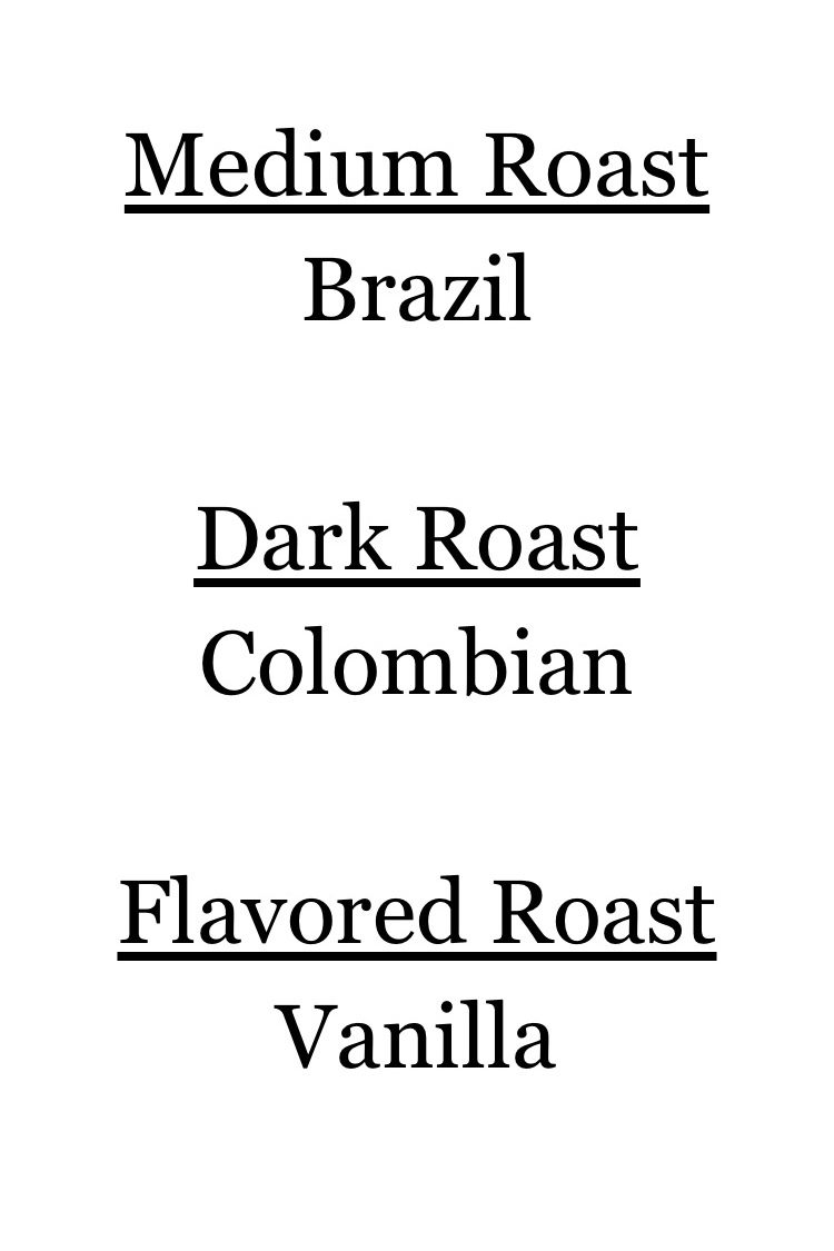 pressedomaha's tweet photo. Monday’s roasts! ☕️ https://t.co/6LCSNYoTq3