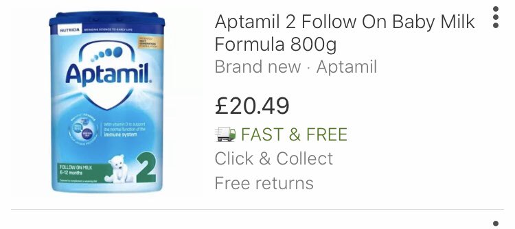 sell baby formula online