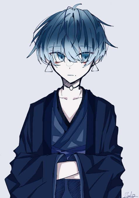 和服男子のtwitterイラスト検索結果