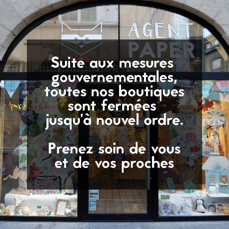 Bonjour à tous,

Suite aux annonces gouvernementales de ce week-end, toutes nos boutiques sont fermées jusqu'à nouvel ordre. 

Prenez soin de vous et de vos proches. On espère vous retrouver très vite. 

#covid19 #coronavirus #fermeture