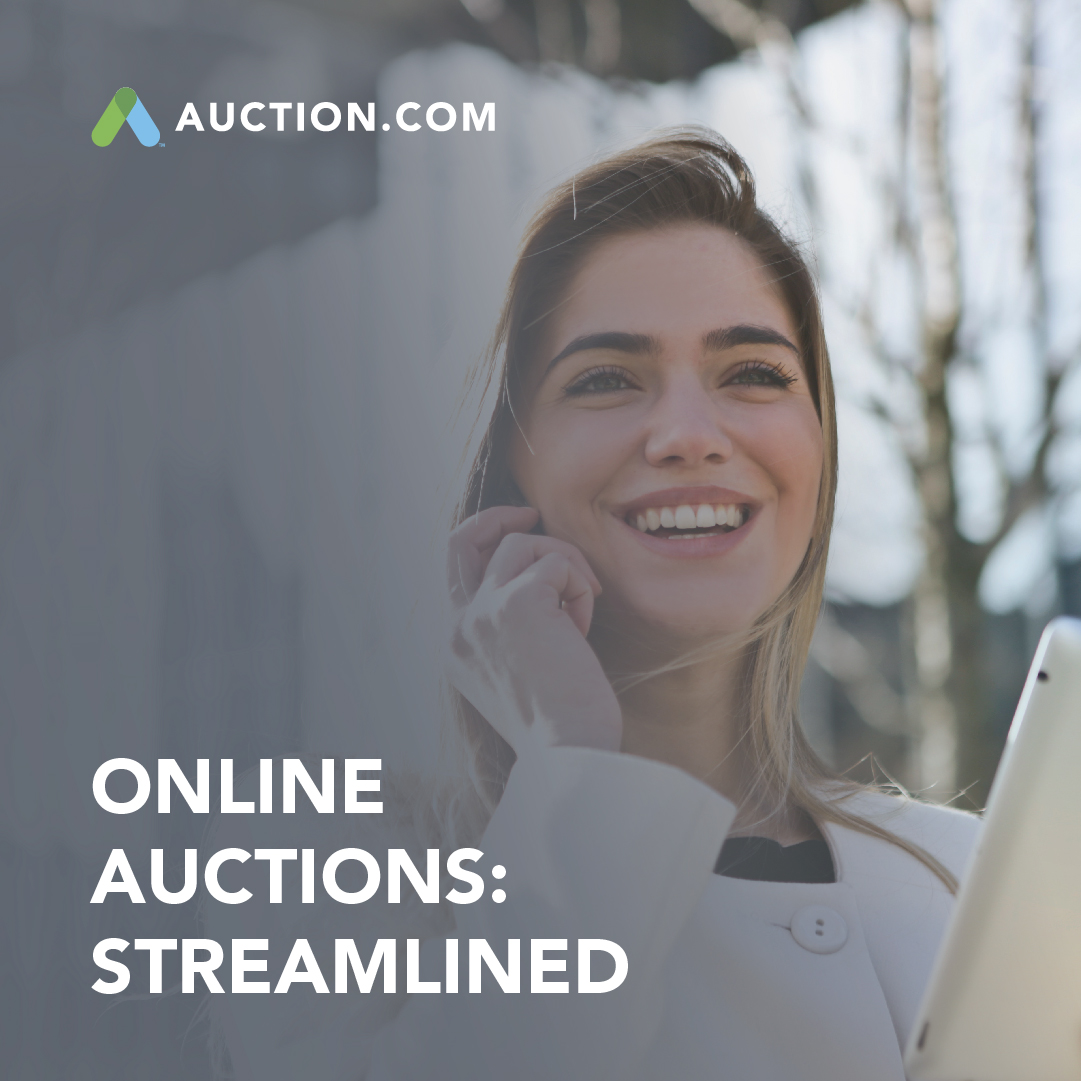 Streamline your investment workflow with the unbeatable tools, property inventory, and access at Auction.com.