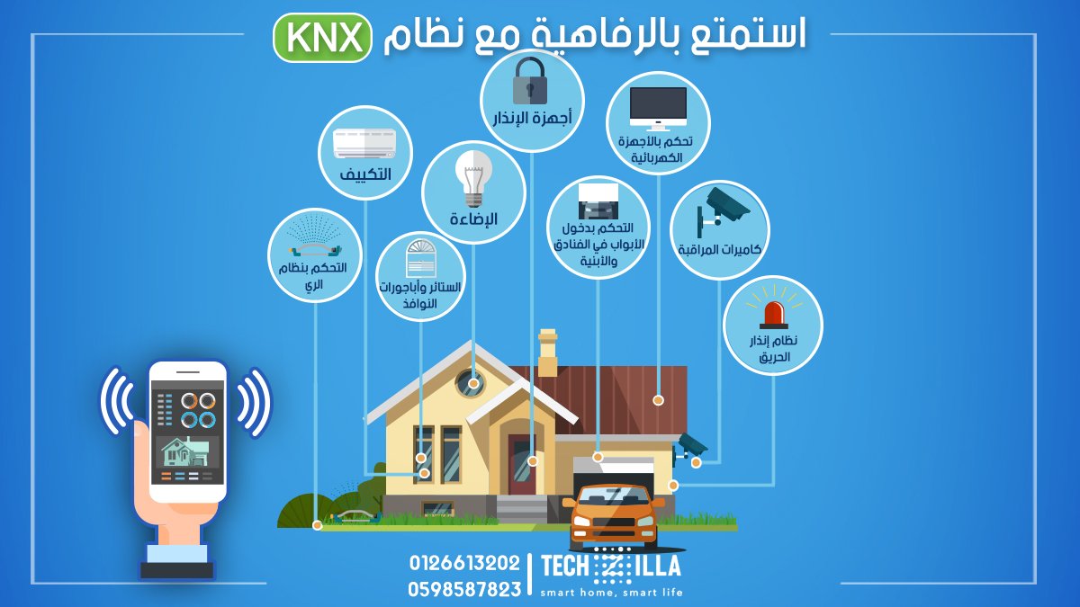 techzillasa's tweet photo. استمتع بدرجة عاليه من الرفاهية والراحة اليومية مع نظام KNX لانه يوفر لك التحكم الأتوماتيكي في كل هذا👇
بضغطة زر واحدة من خلال الجوال
لتفاصيل أكثر عن نظام KNX ومميزاته تواصل معنا 012 6613202
0598587823
أو زوروا موقعنا
https://t.co/PzUdnoO9js
#تيك_زيلا #techzilla #السعودية
#جدة https://t.co/gwYbfGAewq
