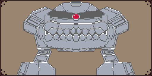 sprngr_'s tweet photo. #MarchMobs Day 9 - Machine Heavy

Stompy boi. 2 out of 7 to go to get caught up.

#pixelart https://t.co/xNLWuI8YIC