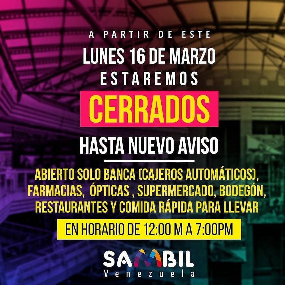 notevenezuela's tweet image. #sambilinforma