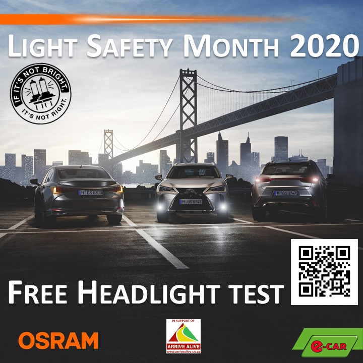 OSRAM Lighting SA (@osram_sa) on Twitter photo For the Months of #March and #April #2020, Test your car’s headlights for #FREE at e-CAR Service Centres Nationwide and help ensure your visibility in all South African weather conditions!
<a href="/Osram_SA/">OSRAM Lighting SA</a> Lighting Promotes a safe driving environment. For the Months of #March and #April #2020, Test your car’s headlights for #FREE at e-CAR Service Centres Nationwide and help ensure your visibility in all South African weather conditions!
<a href="/Osram_SA/">OSRAM Lighting SA</a> Lighting Promotes a safe driving environment.