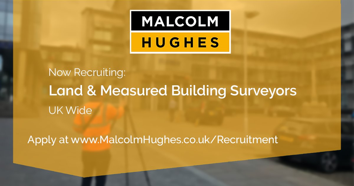 Do you have experience in Land and Measured Building Surveying?

We are looking for Land and Measured Building Surveyors to join us across the UK.

Apply now at malcolmhughes.co.uk/recruitment/