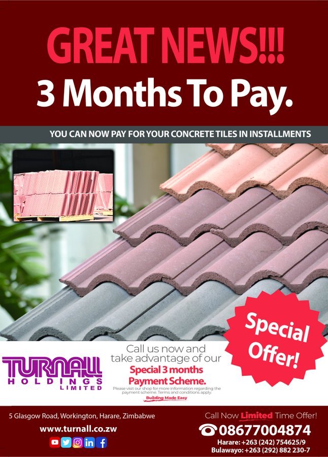 TurnallOfficial's tweet photo. Dont be left behind.. Roof with the best.
#Turnall
#ConcreteTiles
#RoofingMaterials https://t.co/IqbHwKLP0B