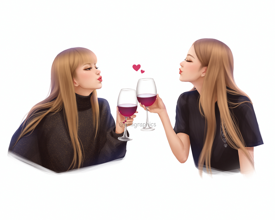 「Cheers ?? #CHAELISA 」|KAIのイラスト