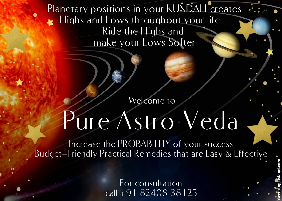 PureAstro2's tweet photo. Give your #children a #HeadStrart with good #AstroTime. See YOUR future blossom as THEY grow!
If you are expecting #Parents and want #AstroHelp do #Call #WhatsApp 8240838125 https://t.co/Lb1m1iAoBi