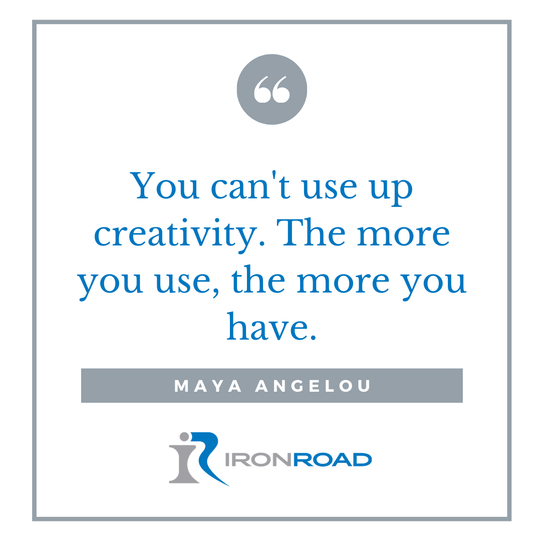 IronRoadPEO's tweet photo. Happy #Monday! Get #creative this week in the office. Redecorate your desk your desk or give yourself a new computer background, anything to switch it up a bit. Let us know how you plan how to be creative this week 🎨 #IronRoad https://t.co/IZJJzQqVJY