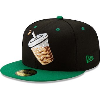 Coffee by the  @NorfolkTides (AAA, BAL)They were worn for one night in 2019 to “help celebrate the region's emerging status as the East Coast Capital of Coffee.” They even made two versions: hot or iced. Find them here:  https://tides.milbstore.com/collections/all-caps