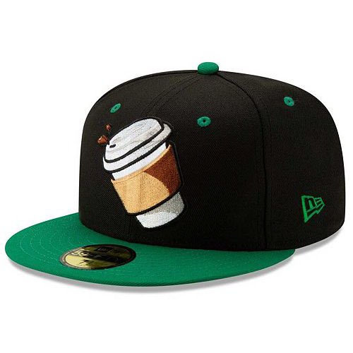 Coffee by the  @NorfolkTides (AAA, BAL)They were worn for one night in 2019 to “help celebrate the region's emerging status as the East Coast Capital of Coffee.” They even made two versions: hot or iced. Find them here:  https://tides.milbstore.com/collections/all-caps
