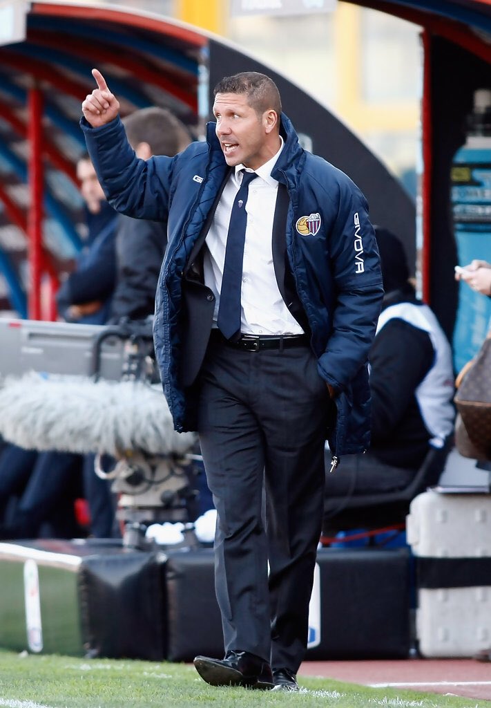 But off topic but remember that time Diego Simeone was manager of Catania?