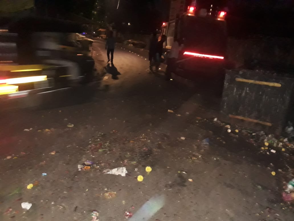 Thanks swm team  mcgm H east ward 
For market waste pickup at night round in Vakola dhobighat