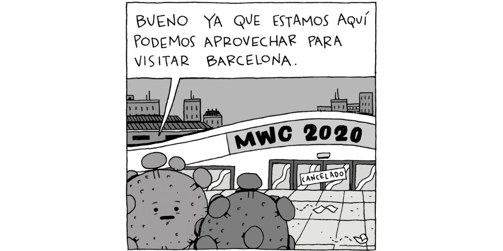 Un poco de humor para arrancar esta semana extraña: la viñeta de <a href="/MikelMurillo/">Mikel Murillo</a> para la ed. #88 de #BCNMés.
Vino indeed para quedarse, y nosotros lo combatimos quedándonos en casa. Mientras, seguimos compartiendo contenidos aquí. #quedateencasa
Léenos en 👉bcnmes.com