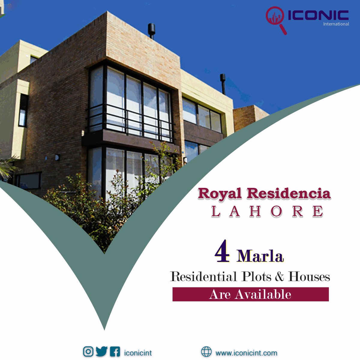 iconicinternat2's tweet photo. 4 Marla Houses &amp; Residential Plots are Available for Sale! 
Location: Royal Residencia, Lahore 
Price: Highly Affordable
For additional details, please call us now.
Pak: +923088886111
Website: https://t.co/cBQxYkynJh
#Realtor #Realestateagent #realestate #investment #residential https://t.co/0nTr0cvR70