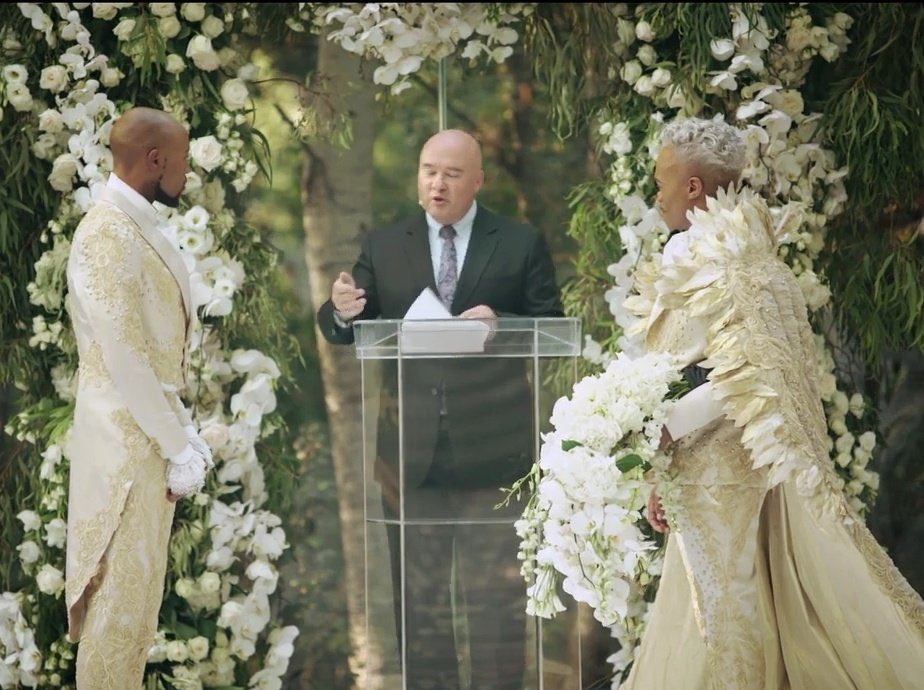 monD_Motadi's tweet image. This wedding was very important for so many reasons but I just want to take this moment to say thank you so much to @somizi and @mohale_motaung for sharing their special day with us, some queer child out there knows that they too can find their happily ever after. #Somhaleunion