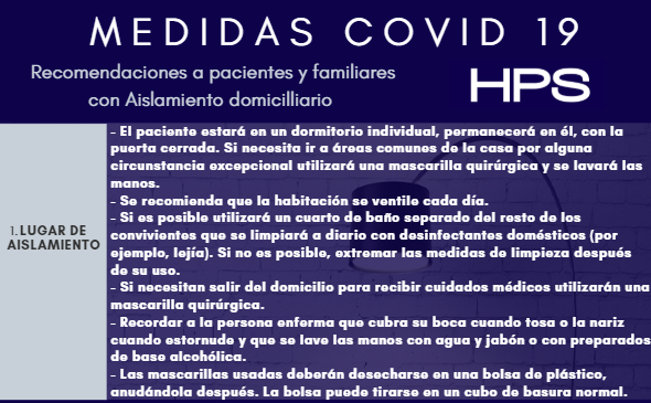 HPS_Hospitales's tweet photo. 🔵 IMPORTANTE COVID-19 🔵
▪ Si durante estos días tienes que hacerte cargo de un #familiar que necesita cuidados, te damos las pautas para que el #aislamiento sea lo más efectivo posible ¡toma nota!
#HPSInforma #AislamientoDomiciliario #covid_19
#CoronavirusEspaña #QuédateEnCasa https://t.co/e7kZ0N7xwV