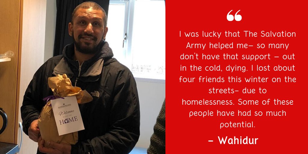 salvationarmyuk's tweet photo. Meet Wahidur, a new resident of our pioneering homelessness complex, Malachi Place. Wahidur had struggled with alcohol addiction for 17 years and chronic rough sleeping before he was welcomed into his new home: https://t.co/DDUY2UO0bW @IlfordSA @projectmalachi_ #ProjectMalachi https://t.co/XJawQ4Kshf