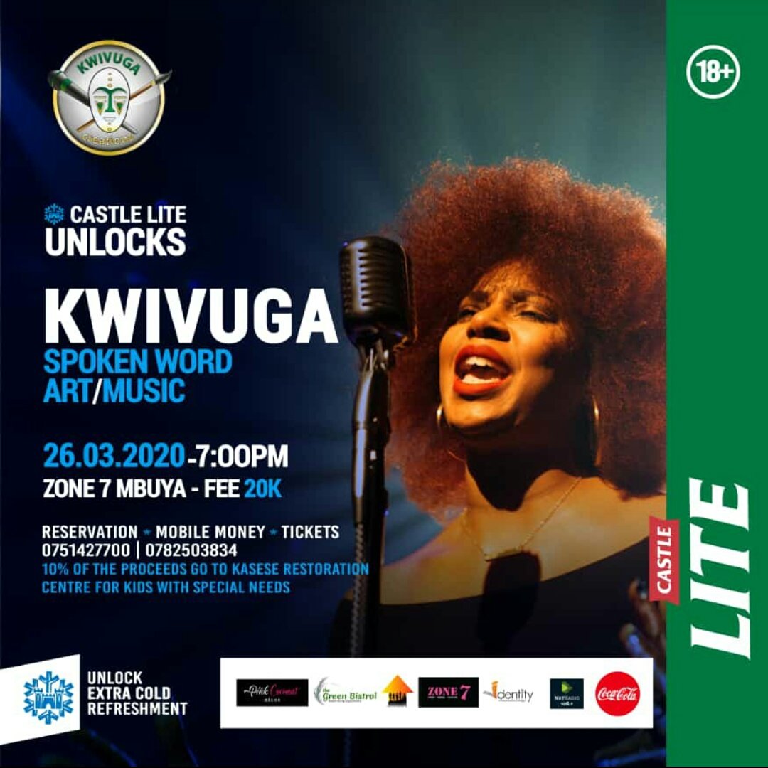 Kwivuga1's tweet photo. Every last Thursday of the month is a #KwivugaThursday 
Set dates for 26th March 2020 📝
Set time, 7pm ⌚
@CocaCola @zone7kampala @pinkcoconutdeco @nxtradioug @CastleLiteUg https://t.co/8rNK53k2Ht