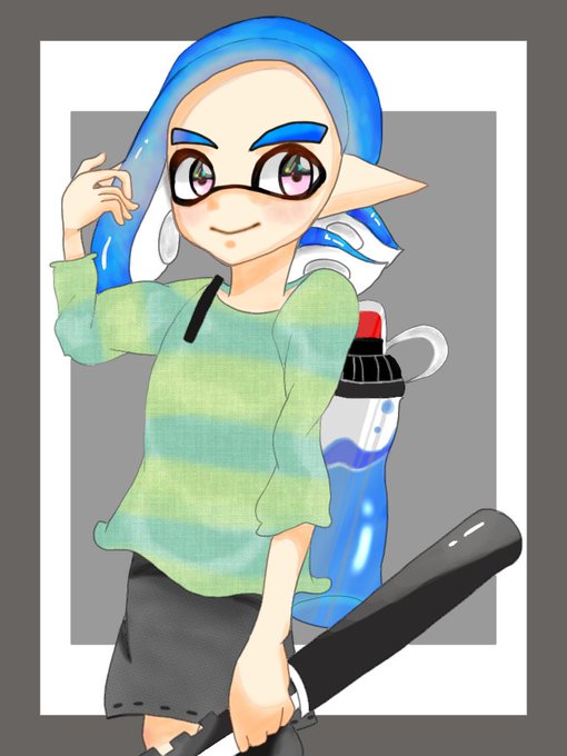 スプラトゥーンイラストのtwitterイラスト検索結果