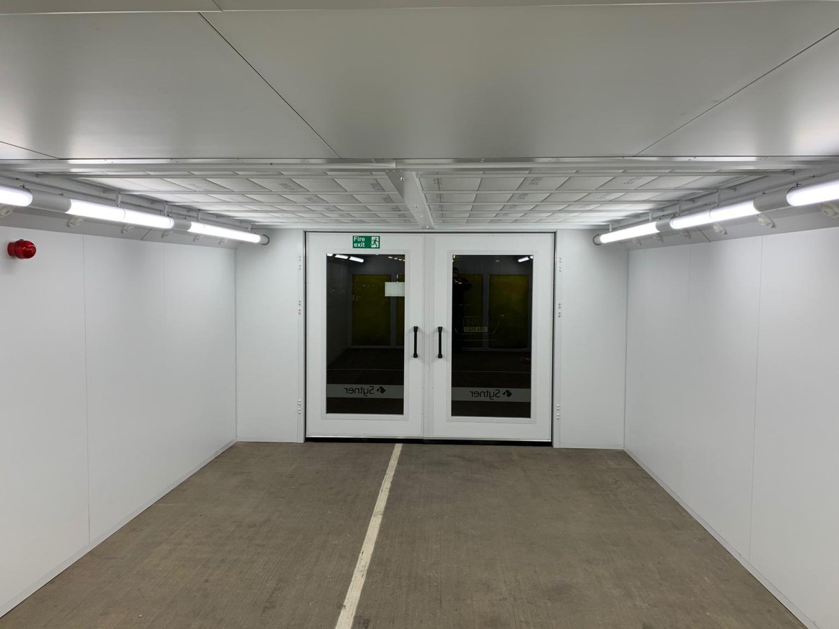 SprayboothTech's tweet image. Another fantastic installation by STL for @Sytner West London Audi. With thanks to @IDES and Logic.
