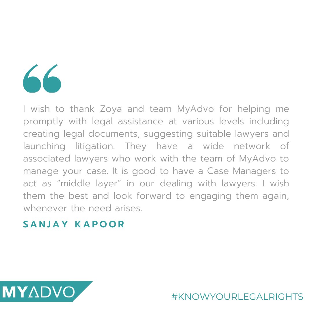 MyAdvo.in tweet media