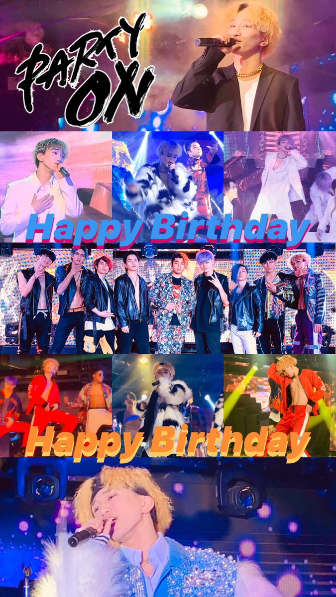 partyonmens's tweet image. party on men's dancer
・メインボーカル
リウ（@riu_partyon ）のバースデー‼️
おめでとうございます🎉

これからも美しい歌声とダンスパフォーマンスでたくさんの感動と奇跡をおこして下さい。
応援よろしくお願いします。

#party_on_tokyo 
#パリオン #メンズアイドル
#dancer
#史上最強の遊び場