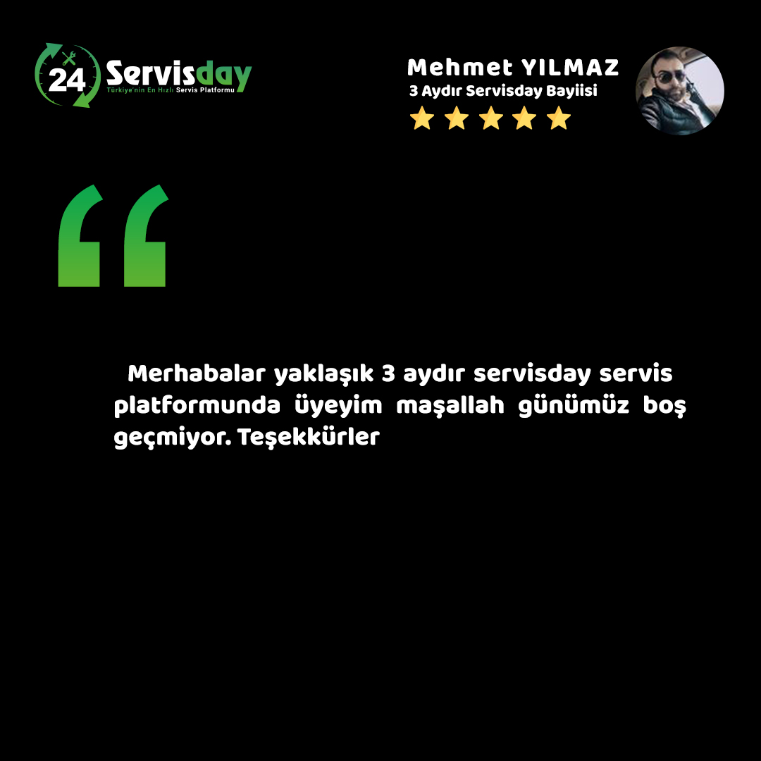 Bayilerimizin ServisDay Hakkındaki Yorumları 

#servisday #repost #bayiyorumları #servisçağır #enhızlıplatform #servis #bayi