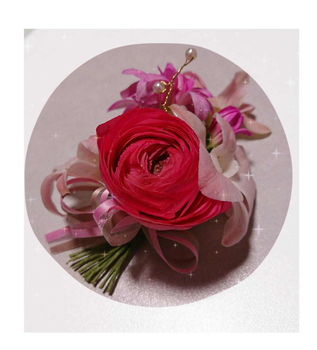 けん 卒業式 やれるだけありがたい 娘が大好きなミニティアラのコサージュでお祝いしよう 卒業おめでとう ミニティアラ 花言葉は夢が叶う Kingprince キンプリ 卒業おめでとう