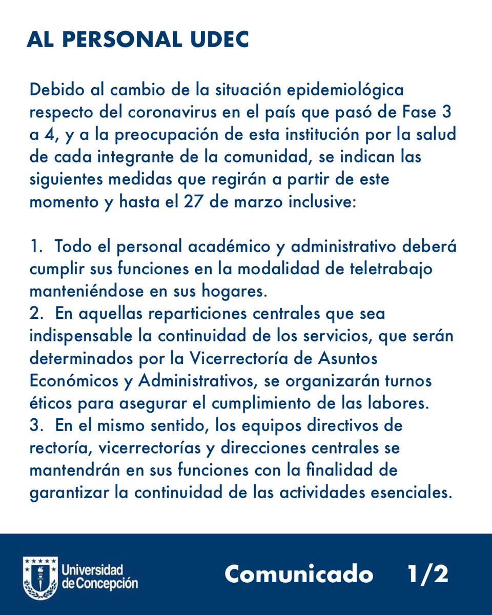 Universidad de Concepción tweet media