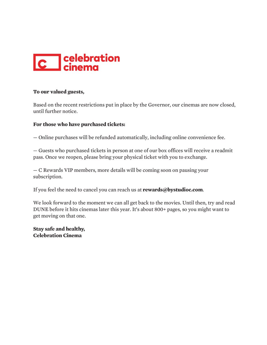 Celebration Cinema (@celebrationcnma) on Twitter photo 