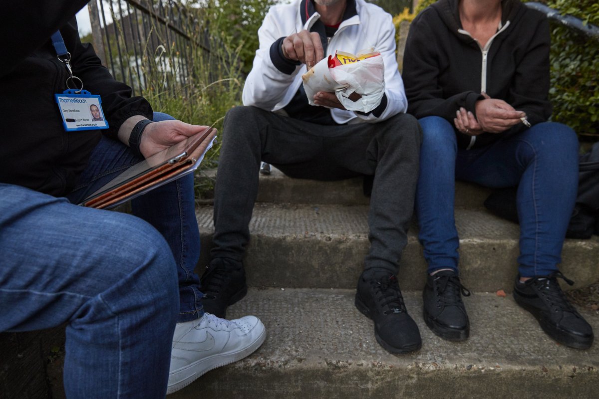 ThamesReach's tweet photo. It is now more important than ever to look out for vulnerable people in our communities. If you see someone sleeping rough, please inform @Tell_StreetLink, so outreach services can help them off the streets. You can use their app or call 0300 500 0914 https://t.co/XoUDUQqEbn