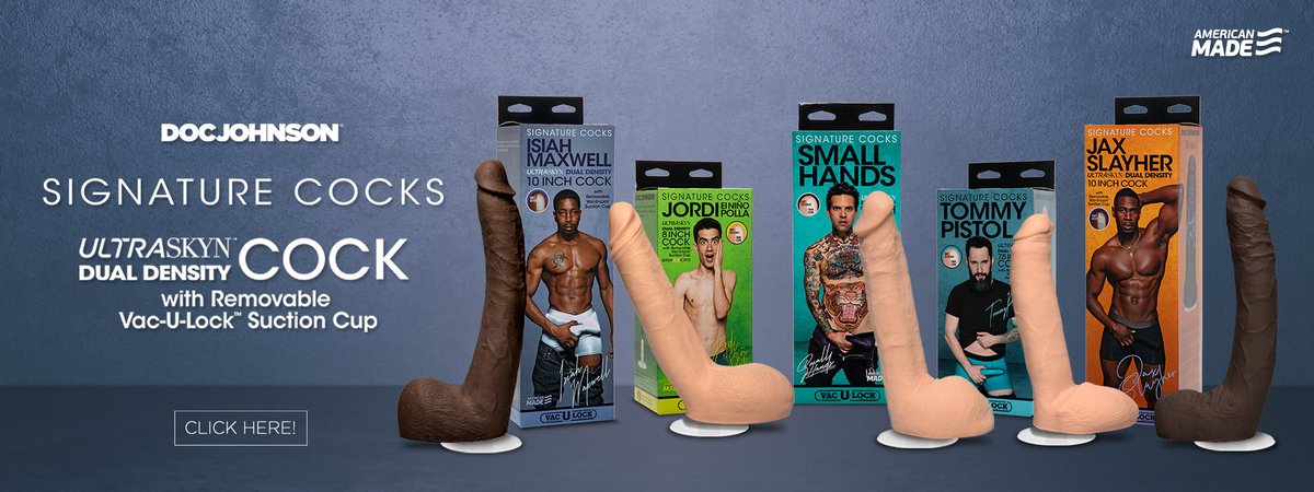 tiendamastersex's tweet photo. Descubre a los nuevos #Chulazos Doc Johnson 👉 Diseño de doble densidad con aspecto y sensación increíblemente realistas y con ventosa extraíble Vac-U-Lock para jugar con manos libres.
Comprar ahora ▶ https://t.co/ujauLMiPXi
#signaturecocks #cocks #dildos #pollas #gay #sexshop https://t.co/CjJ2UHaTHy