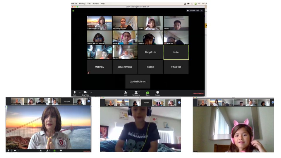 First Zoom session @vanaldensocial <a href="/VanaldenMrsS/">Khia Silberkleit</a> super excited to see so many students joining and learning this morning. @ITI_LAUSD Thank you <a href="/VanaldenMrsS/">Khia Silberkleit</a> for taking learning digital