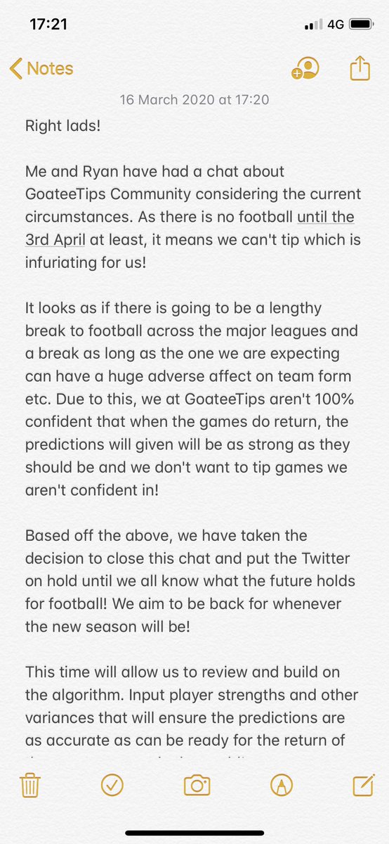 GoateeTips's tweet image. 📣ANNOUNCEMENT📣