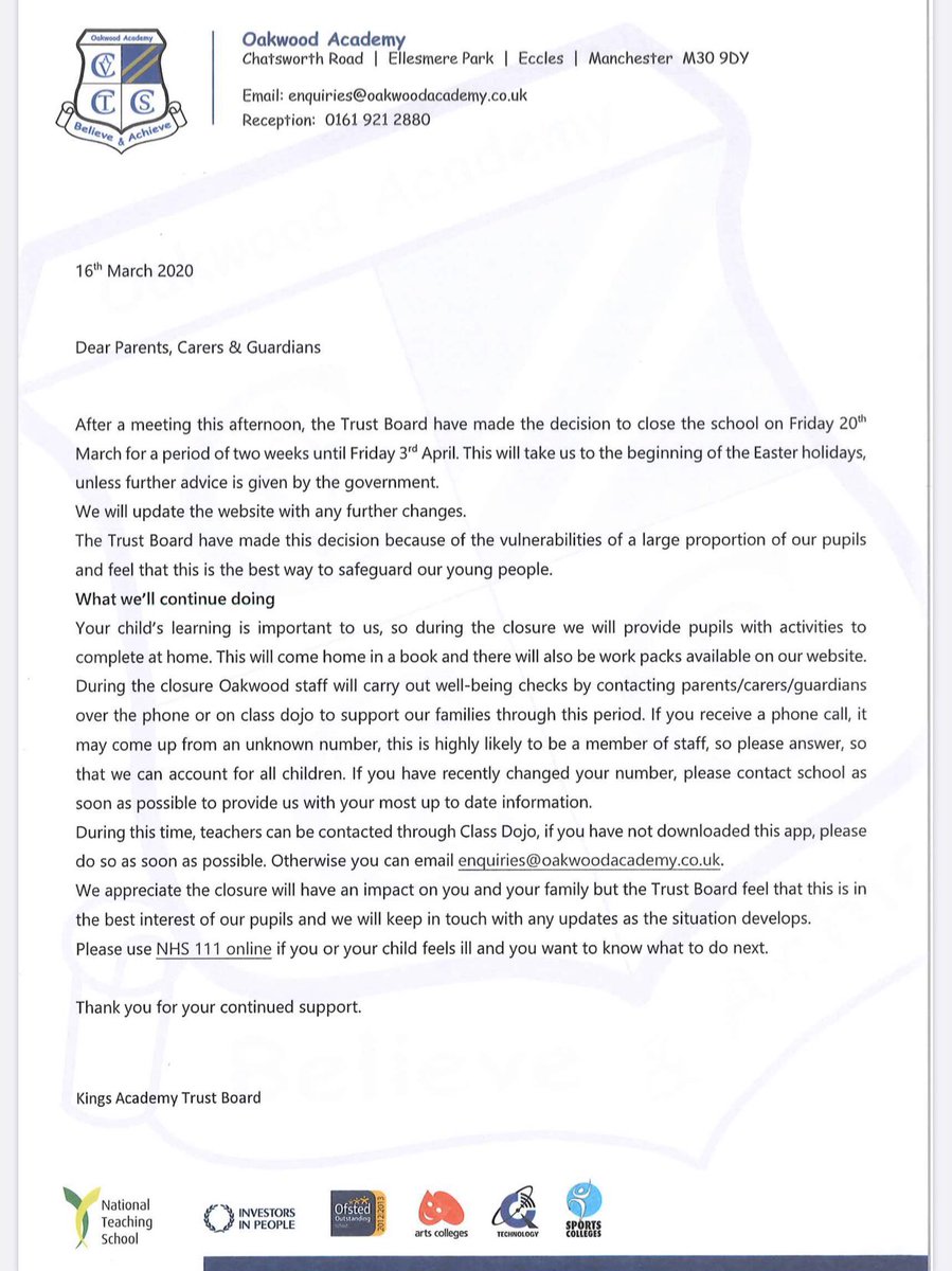 Please see the following letter if you haven’t done so already.