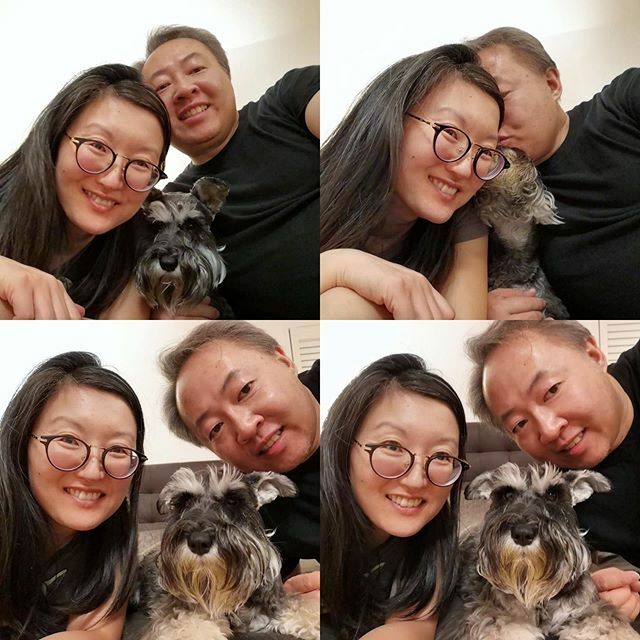 Trying to choreograph eye contact with the camera. #familyportrait
.
.
#schnauzerlife #schnauzermini #loveschnauzers #schnauzerlife #schnauzeroftheday #schnauzerofinstagram #schnauzerlove #schnauzerlovers #schnauzermini #minischnauzerlife #minischnauzers… ift.tt/2UfMTNc