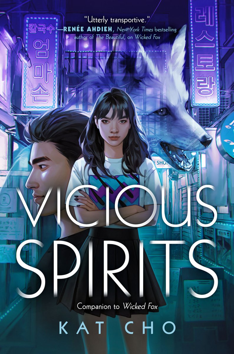 SWofdeepsoul's tweet photo. yeeeeeeeeeeees ♥ finally the sequel to Wicked fox by
@KatCho has a cover ♥ look at this beauty 🙃 can't wait to read Vicious spirits ♥
#Gumiho
#KatCho
#WickedFox
#WiciousSpirits https://t.co/c0WPnbh3lC