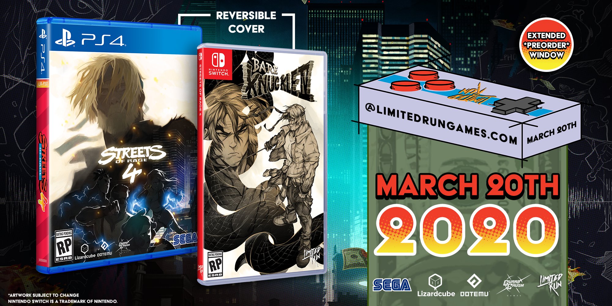 Streets of Rage 4 - Anniversary Edition - Nintendo Switch