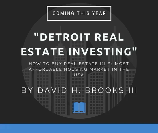 davidhbrooks3's tweet photo. #ComingSoon! 

My book will be available to everyone interested in #Detroit's #realestate. You’ll learn about #housingmarkettrends and statistics to help you make that decision. 📖 https://t.co/B5pAsLhWfR