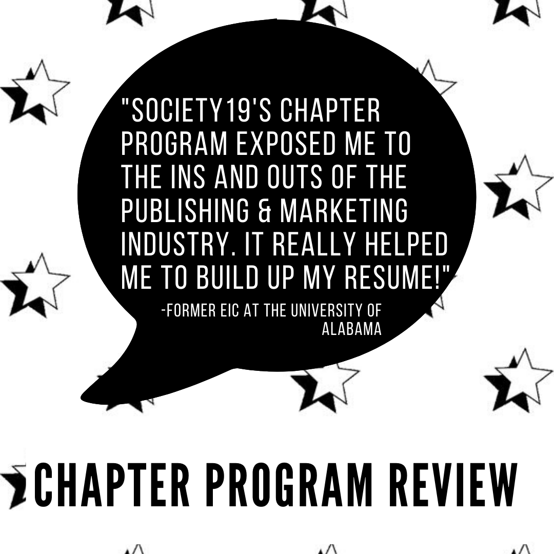 Why you should launch a Society19 chapter on your #collegecampus 👇 👇 👇 Get involved TODAY! Click here 👉 forms.gle/QxnYFoRnoUPKKk… to #apply!