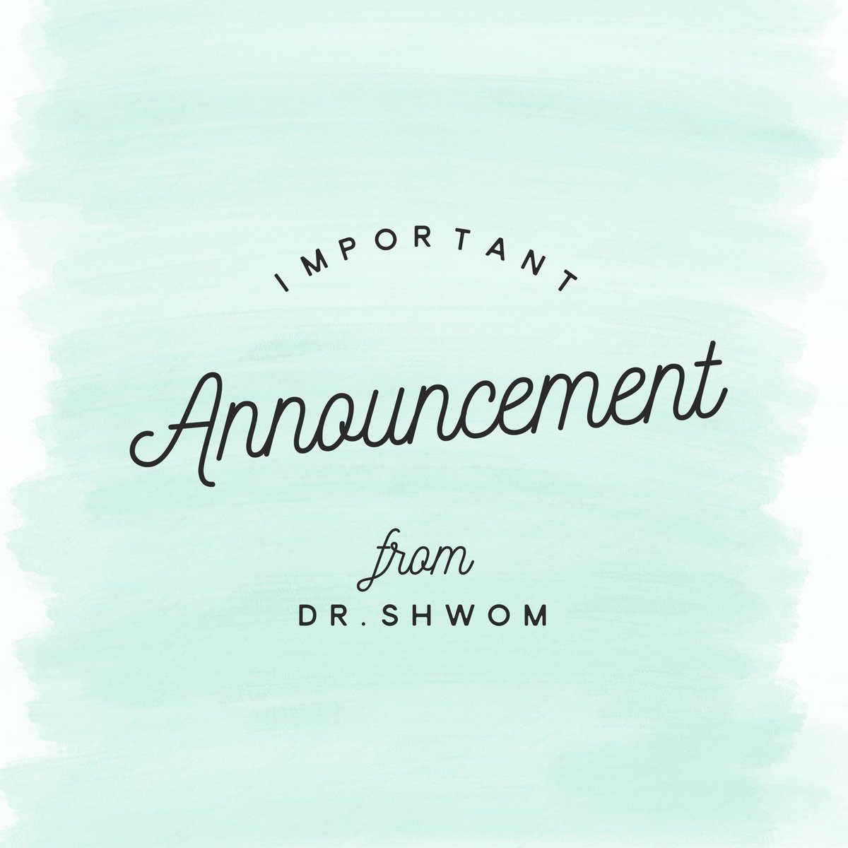DrShwom1's tweet photo. Due to coronavirus our office will have a limited schedule. 

Please call before coming in :617.387.1904

For updates on health and safety recommendations check out the Center for
Disease Control.

Stay Healthy and Safe Everyone. https://t.co/r7ywxaXOWE